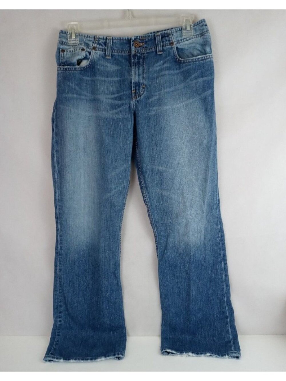 BKE Denim Distressed Whiskered Jeans Size 32 x 31.5